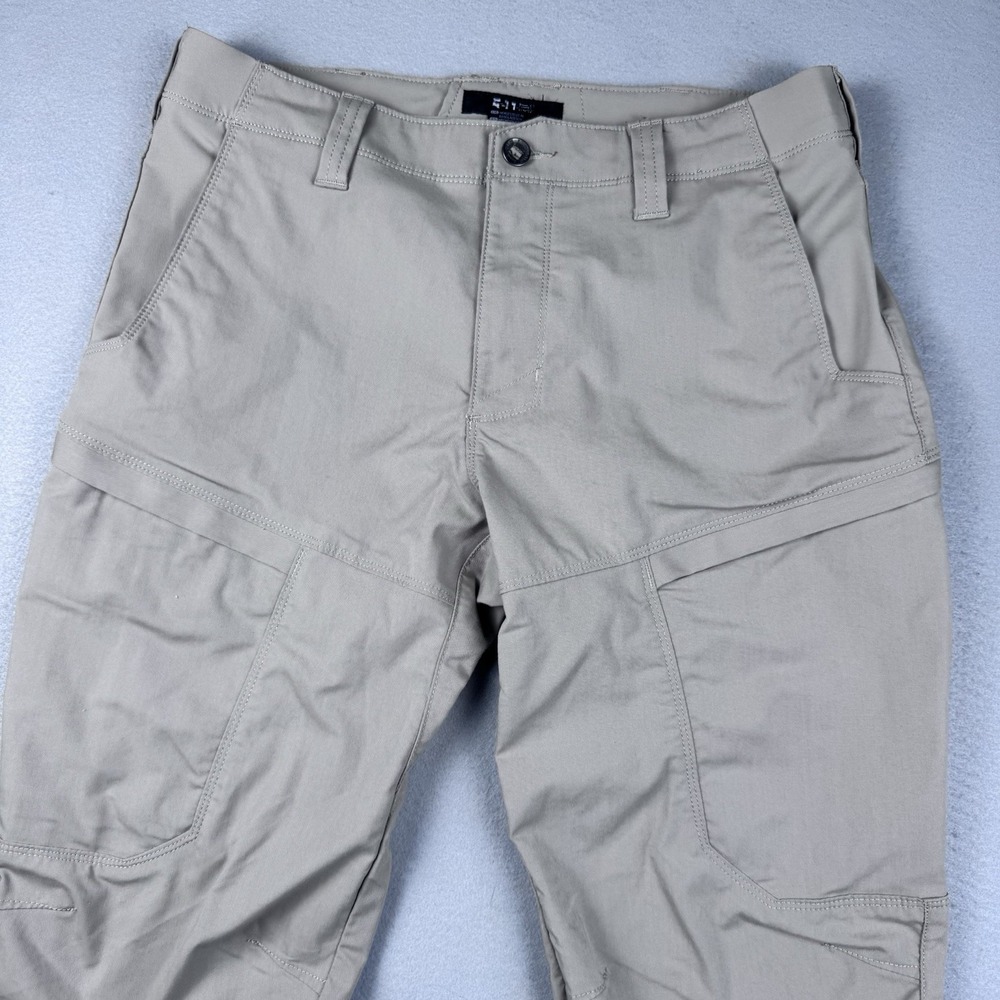 5.11 Tactical Ridge Pant Men 34x34 Tan Straight Fit Cargo Utility Workwear Gorp